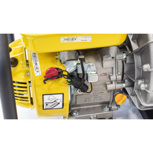 Motopompa WASPPER WP30D-P 3" pentru apă murdară, înălțimea de refulare 25m, pentru sarcini grele, cu motor pe benzină