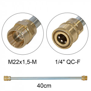 Extensie din otel inox 40cm