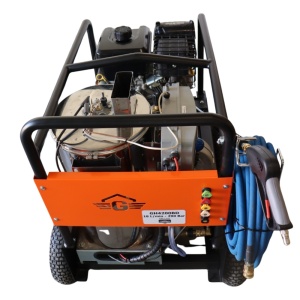 Aparat de spălat cu presiune Gaspper GH4200BD Pro cu încălzire 150C, Briggs&Stratton Vanguard, 290 bar/4200 PSI - Img 6