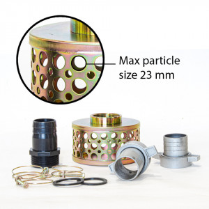Motopompa WASPPER WP30D-B 3" pentru apă murdară, înălțimea de refulare 25m, pentru sarcini grele, cu motor pe benzină