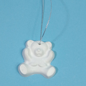 figurină din ipsos pentru pictat - ornament brad 5cm