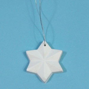 figurină din ipsos pentru pictat - ornament brad 6cm