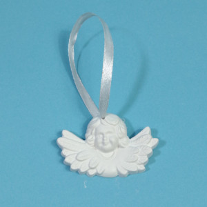 figurină din ipsos pentru pictat - ornament brad 7,5cm