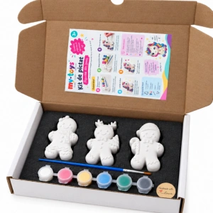 kit de pictat figurine turtă dulce (+1 surpriză)