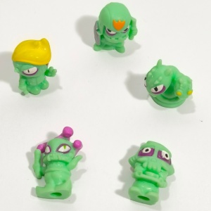 set figurine Zomlings Superzings