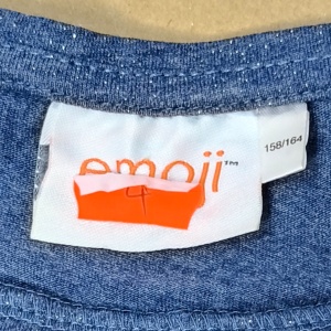 Tricou Emoji cu paiete 158/164cm - Img 3