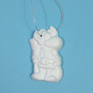 figurină din ipsos pentru pictat - ornament brad 7cm
