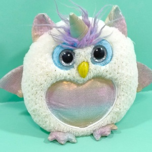 Rainbocorn Owlcorn pluș 27cm