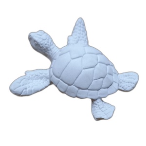 figurină din ipsos - țestoasă 3D 8x8,5cm - Img 2