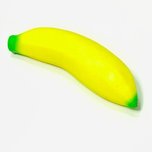 jucărie antistres banană maleabilă 18cm