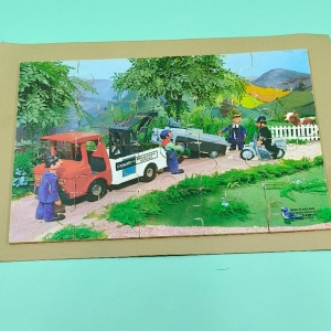 Vintage puzzle din lemn 30*21cm