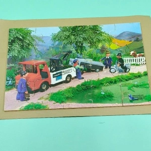 Vintage puzzle din lemn 30*21cm