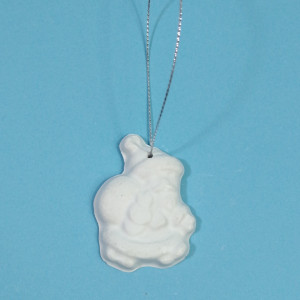 figurină din ipsos pentru pictat - ornament brad 5,5cm