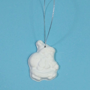 figurină din ipsos pentru pictat - ornament brad 5,5cm
