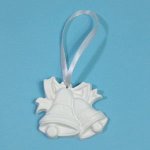 figurină din ipsos pentru pictat - ornament brad 8cm