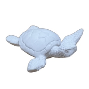 figurină din ipsos - țestoasă 3D 8x8,5cm - Img 3