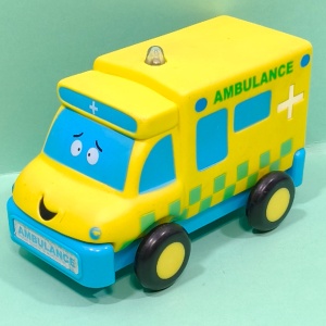 ambulanță Carousel cu sunete și lumini 17cm