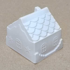 figurină din ipsos - căsuță 3D 7x6x6cm - Img 2
