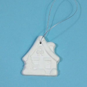 figurină din ipsos pentru pictat - ornament brad 5,5cm