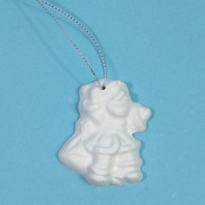 figurină din ipsos pentru pictat - ornament brad 6cm