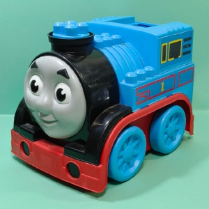 locomotivă uriașă Thomas, Mega Bloks 40x34x29cm