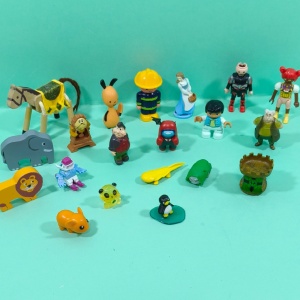 lot diverse figurine