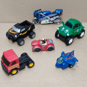 lot vehicule 7,5-12cm (cu mici defecte)