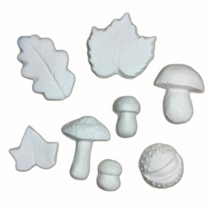 set figurine din ipsos pentru pictat - toamna