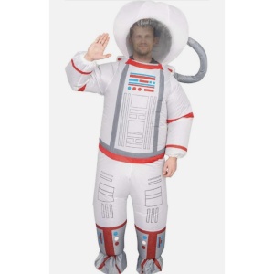 costum gonflabil de astronaut
