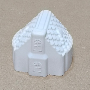 figurină din ipsos - căsuță 3D 7,5x7x6cm - Img 2