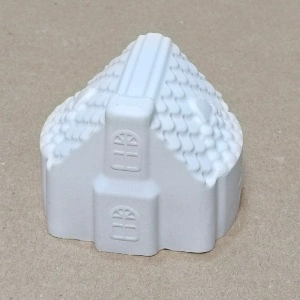 figurină din ipsos - căsuță 3D 7,5x7x6cm - Img 2