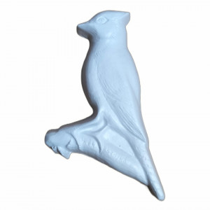 figurină din ipsos pentru pictat - gaiță albastră 12cm