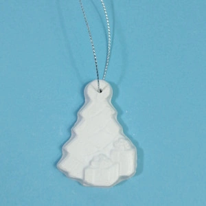 figurină din ipsos pentru pictat - ornament brad 6cm