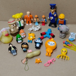 lot diverse figurine