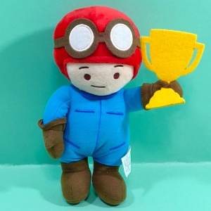 pilot pluș 27cm