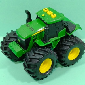 tractor John Deere cu sunete/lumini 15cm