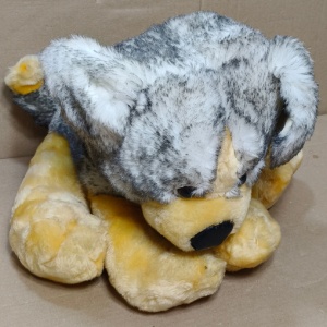 Vintage câine pluș 45cm - Img 2