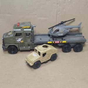 ChapMei camion militar cu sunete/lumini 60cm