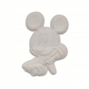 figurină din ipsos pentru pictat - Mickey Mouse 5,8*3,7cm