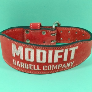 Modifit curea din piele pentru haltere (mărime S)