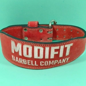 Modifit curea din piele pentru haltere (mărime S)