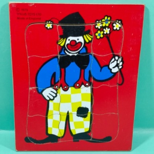 puzzle lemn Willis 1975 - clovn