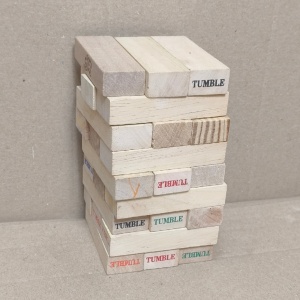 turn din blocuri lemn tip Jenga (27 piese)