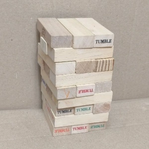 turn din blocuri lemn tip Jenga (27 piese)