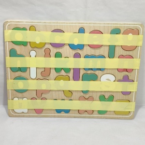 Chad Valley puzzle lemn - alfabet