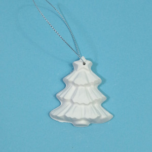 figurină din ipsos pentru pictat - ornament brad 6,5cm