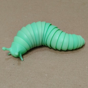 jucărie senzorială articulată - melc 19cm