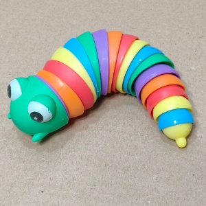 jucărie senzorială articulată - omidă 18cm