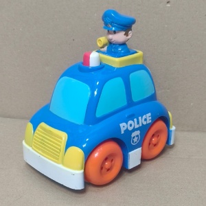 mașină poliție Press&Go 16,5x16cm