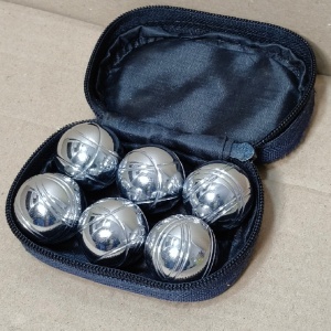 set 6 bile pentru joc Boules